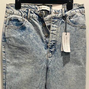 BRAND NEW American Tall Jeans - Lola Ultra High Rise Slim, Size 30/35